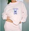Cross-Border Versatile Trendy Women's Mid-High Collar Sweatshirt - Casual Loose Fit, Long Sleeve for Spring & Autumn