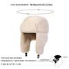 Unisex Lamb Fleece Lei Feng Hat Winter Earflap Hat Keep Warm Ski Hat Bomber Hat for Outdoor Riding Snow Activities