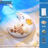 DIY Shell Clay Refrigerator Magnets: Parent-Child Creative Activity Kit