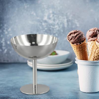 Ice Cream Cup Stainless Steel Dessert Cup Easy To Clean