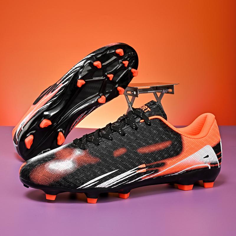 New Men Football Boots Grass Cleats Sneakers High-top Non-Slip Soccer Shoes Futsal High-quality Match Indoor Hot-selling Outdoor