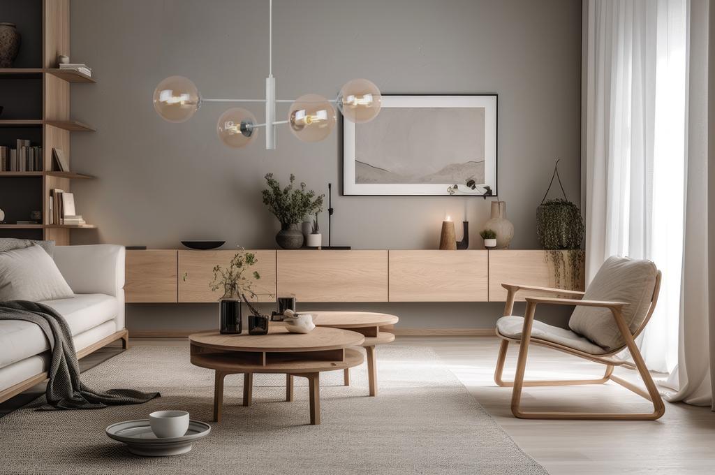 Vicenza Hanging Lamp White-Chrome 4-Flat Honey Lampshade E14