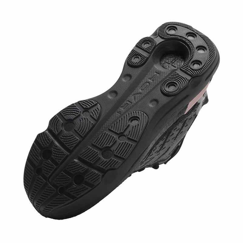 Under Armour Infinite Pro Breeze Mode Bequem Langlebig Niedrig geschnitten Freizeit Laufschuhe Damen Sneaker Schwarz 3027197-002