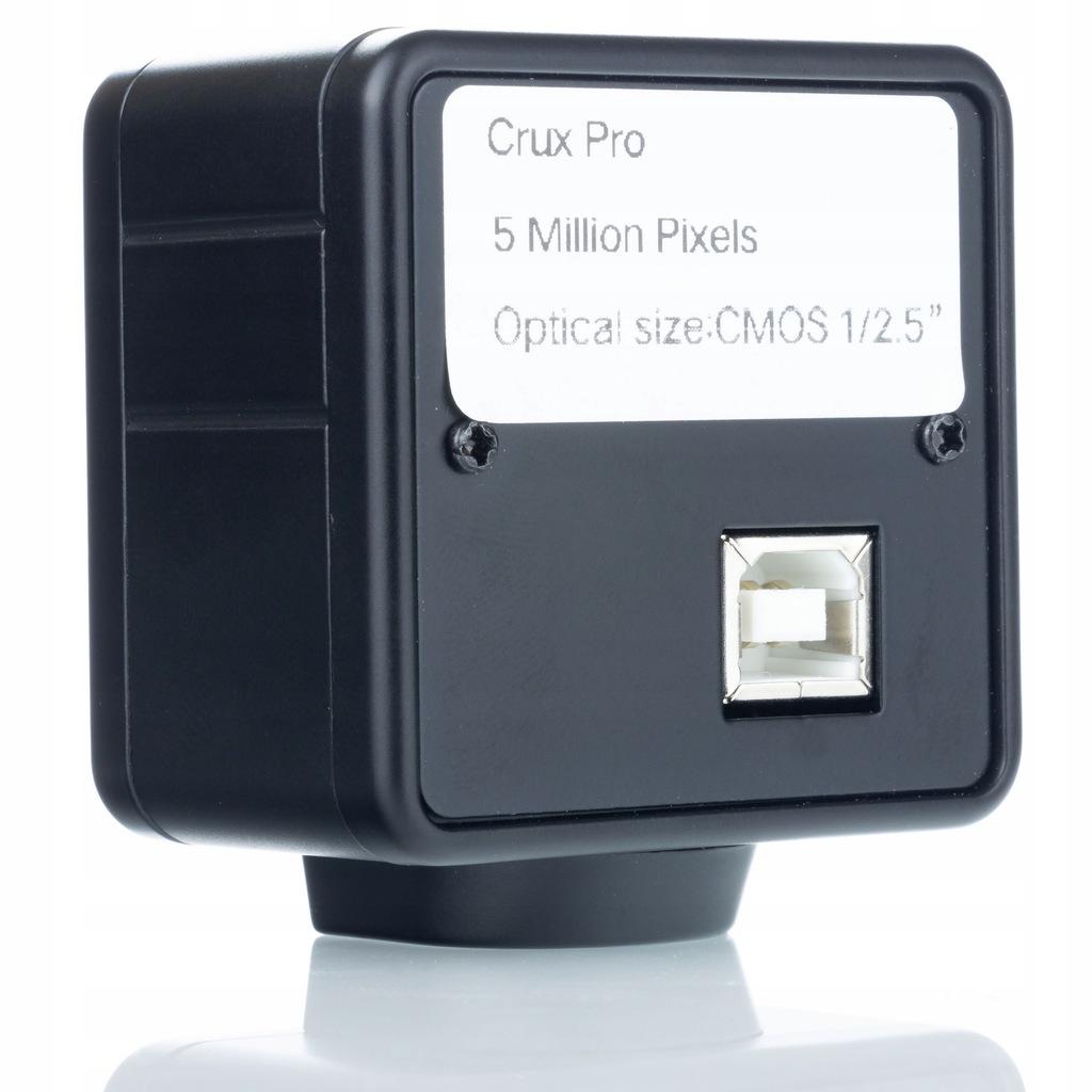 Rosfix Zestaw Do Mikroskopii Cyfrowej – Regulowany Wysięgnik ODM-180X 50mm | Aluminiowa Platforma 35mm | Kamera Crux PRO 5MP