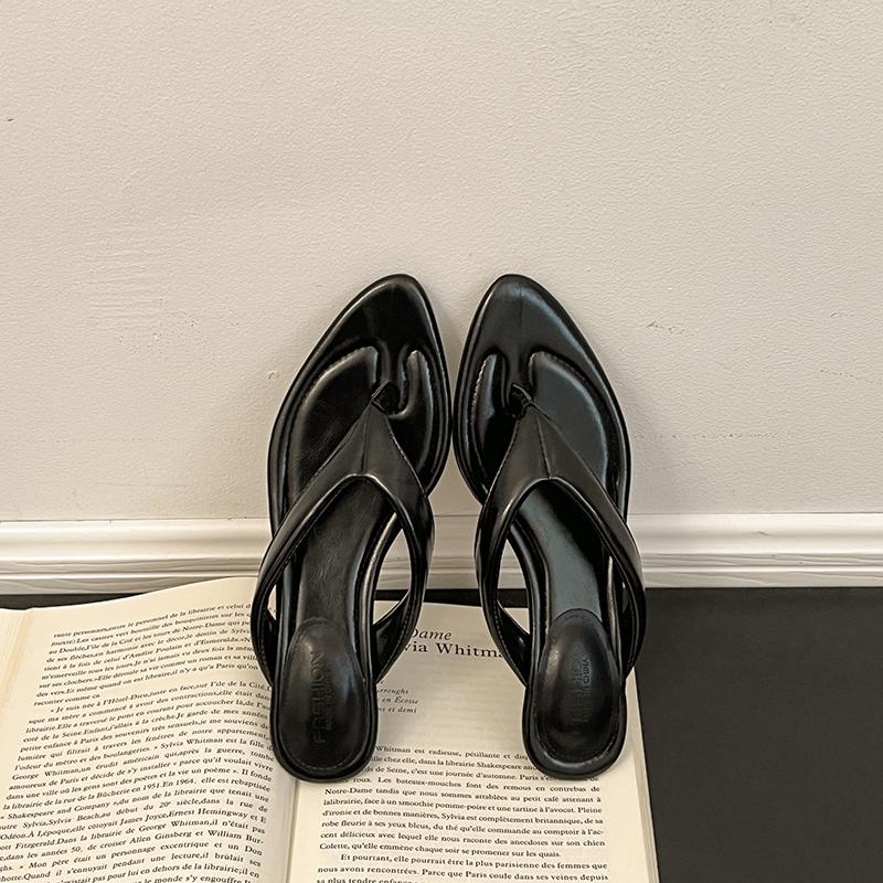 Fashion 2025Fashion Outdoor Women's Clip Toe Slippers Comfort Wedges Heel Slides Summer Casual Beach Vacation Shoes