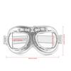 [Evomosa] Vintage Pilot-Style Motorcycle Goggles Eyewear for Half Helmets
