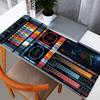 90x40cm Mouse Pad Gamer Large Computer Notebook Pc Mousepad Design Carpet Gaming Accessories XXL S-Spaceship Keyboard Desk Mat