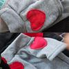 Winter Warm Pet Clothes Love Sweater Pet Dog Cat for Taddy Puppy Medium Dog Teddy Yorkshire Thickened Hoodies Puppy Clothes