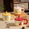 Cartoon Mug Ceramic Cup Birthday Gift for Male and Female Sisters Best Friend Practical New Style Cup Souvenir