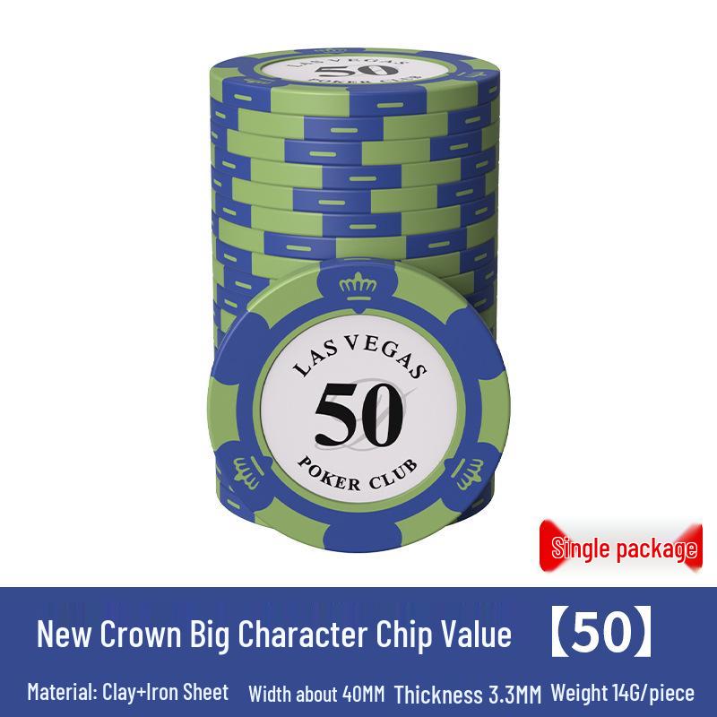 Chips Card Room Unique Mahjong & Poker Clay Chips Set