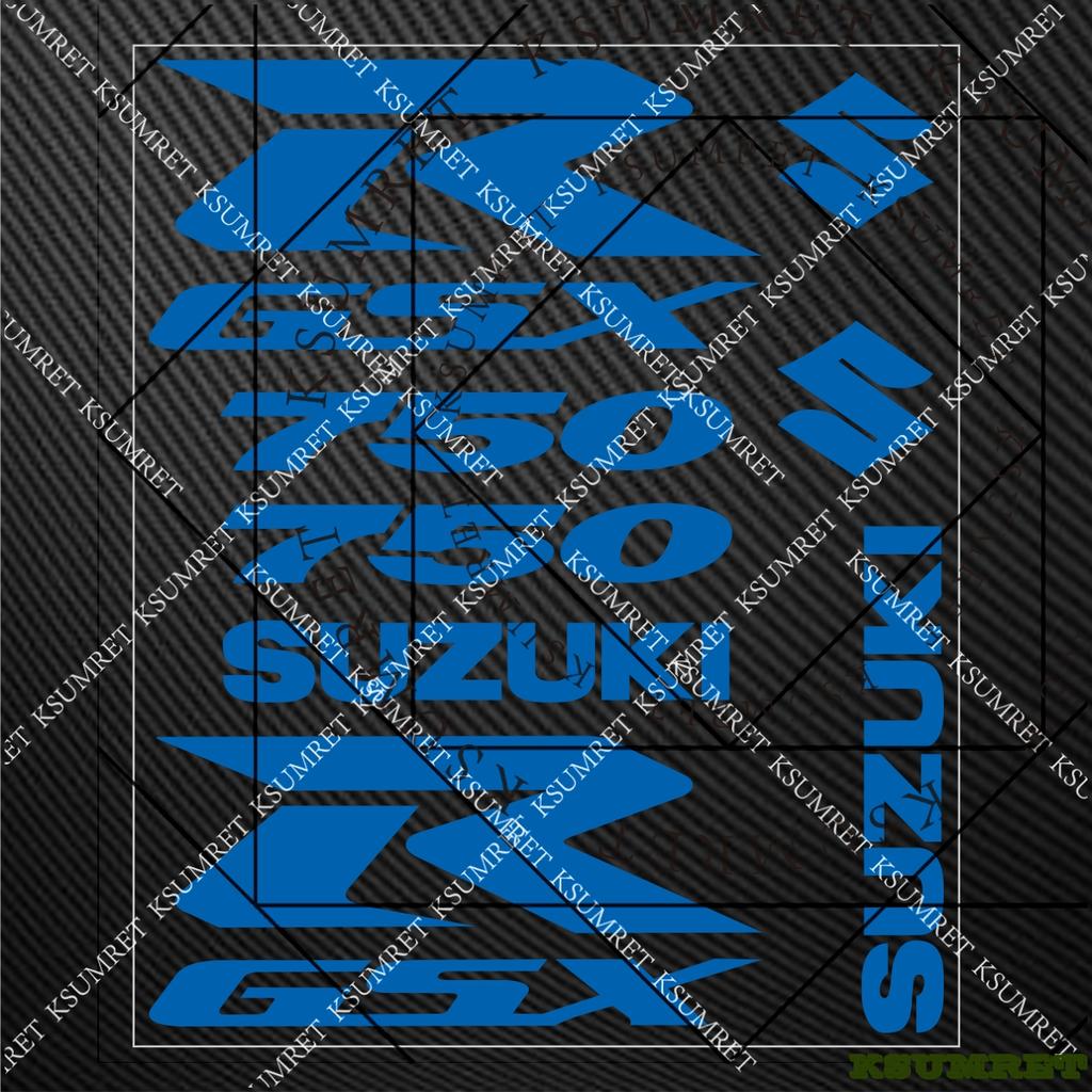 AAGK1 For Suzuki GSXR750 Sticker Motorcycle Stickers Gsxr 750 Decal