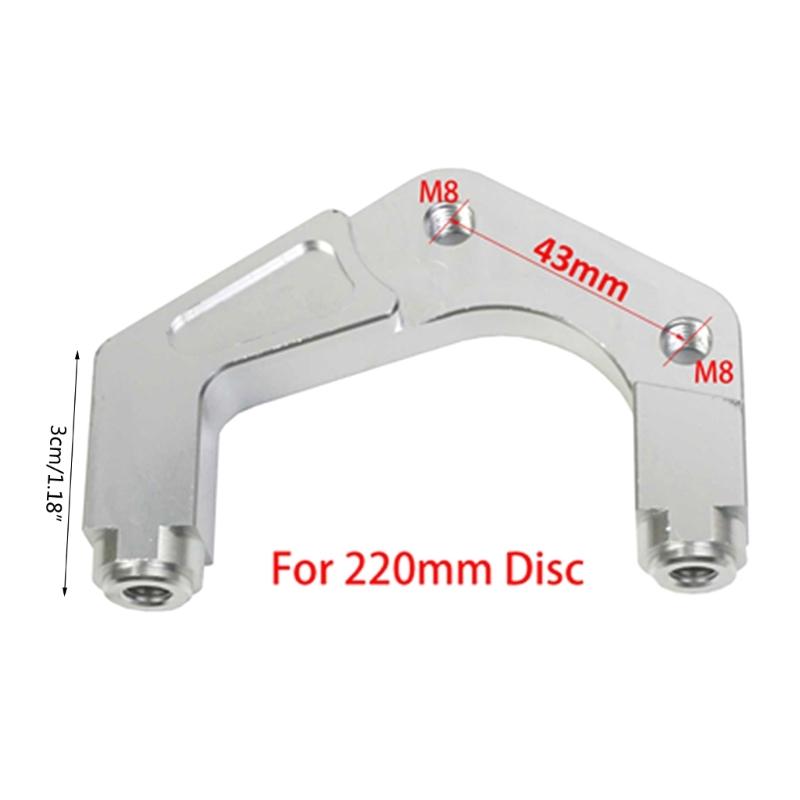 Motorcycle Radial-Mounting Caliper Bracket Adapter Brake Caliper Fit for Jog Force Rpm Adelin Adl01 200mm / 220mm Dropshipping