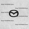For Mazda MX5 Miata NC ND Black ABS Front Grille Emblem Steering Wheel Rear Trunk Badge  Logo Rear Tail Refitting Decoration