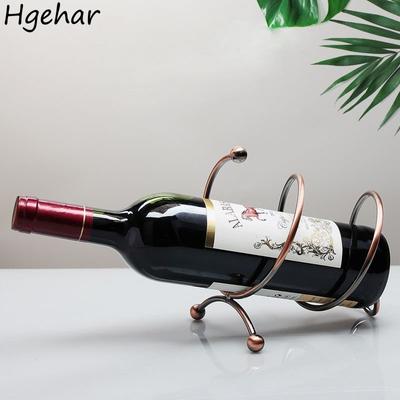 Household Metal Creative Wine Holder Gold Decorative Display Rack for Beer Bottle Champagne Glass Storage Ornament Home Decor