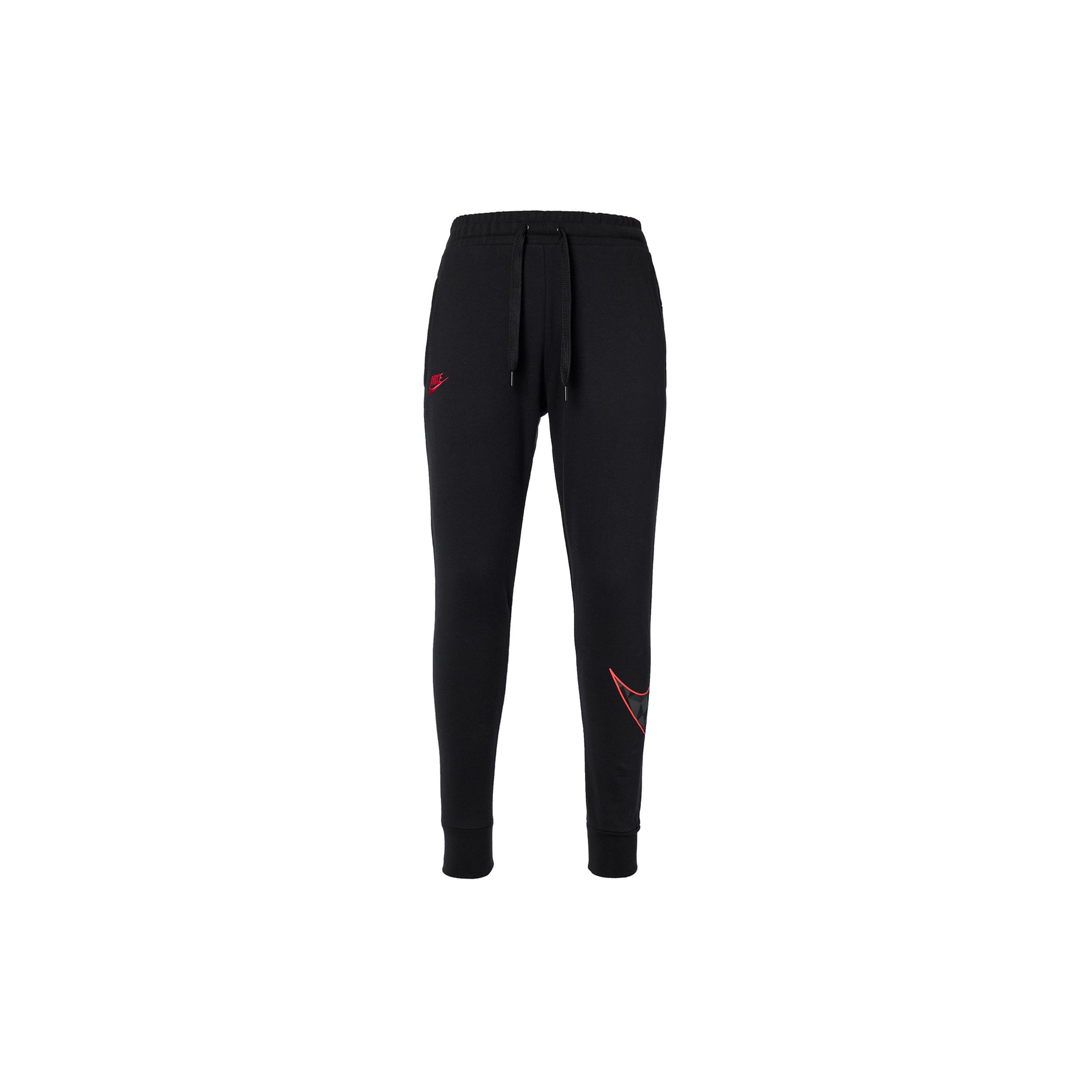 Nike Knitted Sweatpants Mens Moderate Straight Fit Pants BV5827-010 XL