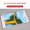 New Home 6 Inch Family 100Photos 10x15 Cm Image Art Photo Albums Interstitial Album Classic Retro Photo Album Collection