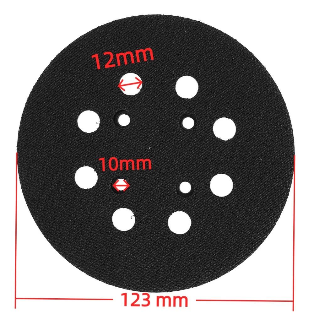 5 Inch Random Orbit Sander Pad Hook and Loop Sander Backing Pad Woodworking Sanding