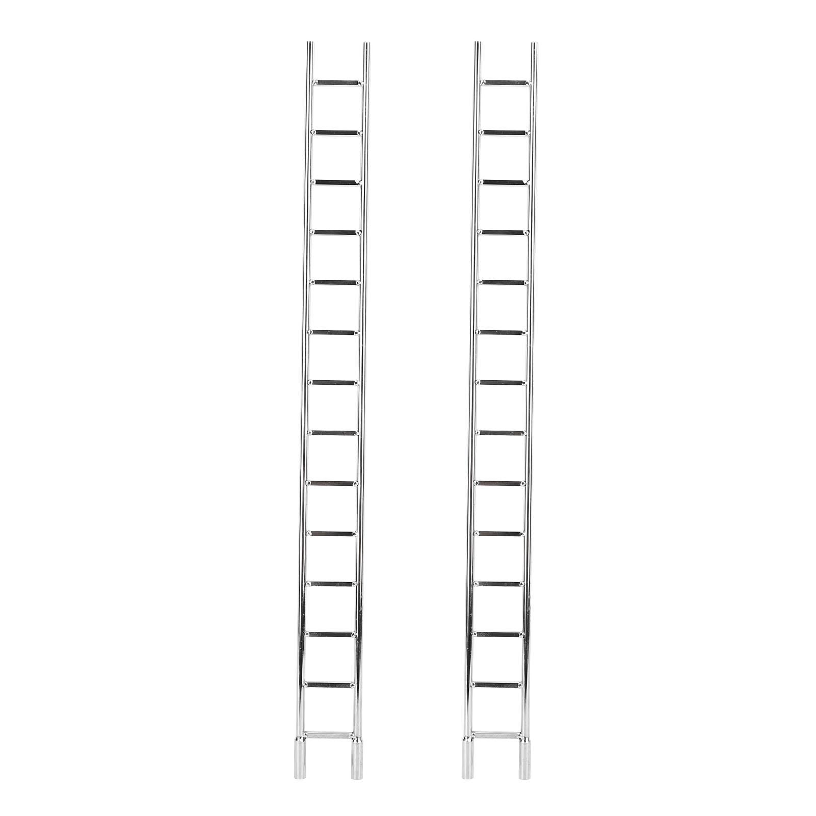 

RC Crawler Ladder з алюмінієвого сплаву, високоміцна портативна автомобільна драбина для перешкод, 2 шт.