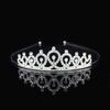 Children'S Crown Headgear Adult Headband Dance Stage Performance Rhinestones Crystal For Girls And Baby Hosts