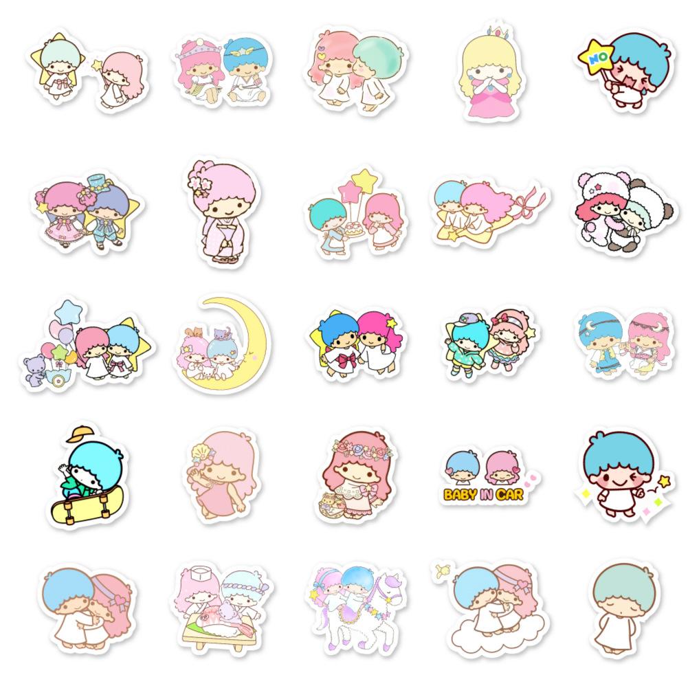 50 Cute Cartoon Laptop Skateboard Suitcase Water Cup Doodle Decoration Stickers