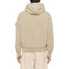 STONE ISLAND Kapuzenpullover mit Reißverschluss und Logo-Aufnäher, Langarm, Herren sweatshirt K2S156100017S0184-V019A