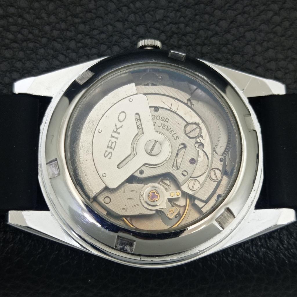 AUTOMATIC VINTAGE REFURBISHED SEIKO 5 6309A JAPAN MENS WHITE WATCH a442471-1