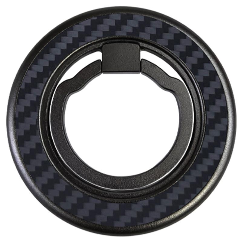 Aramid Fiber Magnetic Kickstand for Cell Phone Finger Ring Grip Holder