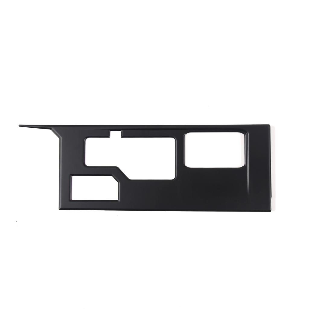Matt Black Center Console Gear Decoration Panel For Toyota Tundra/Sequoia 22-24