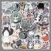 50 Totoro and South American Chipmunk Cartoon Animal Waterproof Stickers for Decor and Journals