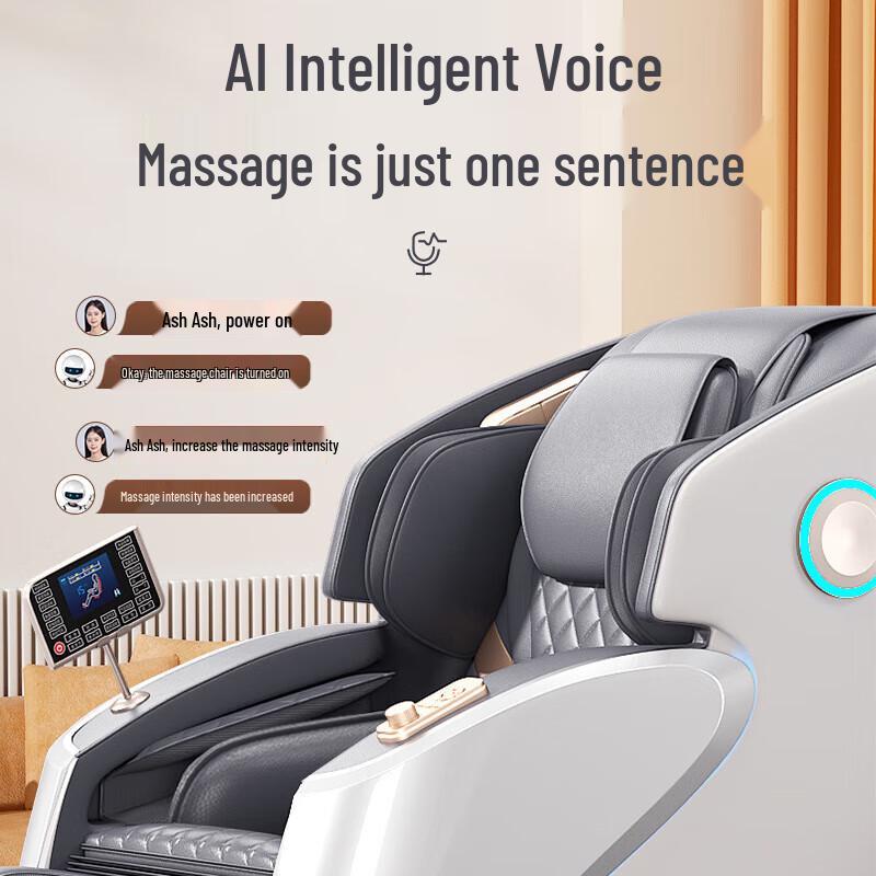 Kangzuo Luxury 4D Zero Gravity SL Track Massage Chair CN Plug (adapter Included)