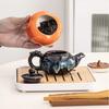 Portable Chinese Kung Fu Tea Set with Carrying Bag – Ceramic Travel Teapot Set with 4 Cups, Gaiwan & Tea Accessories