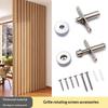Adjustable Pivot Window Hinges Heavy-Duty Silent Rotation Mounting Hardware Anti-Rust Coating for Coastal Area Window Use