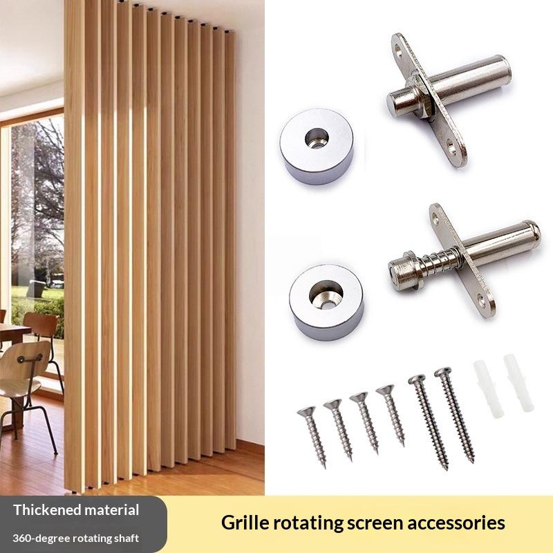 Adjustable Pivot Window Hinges Heavy-Duty Silent Rotation Mounting Hardware Anti-Rust Coating for Coastal Area Window Use