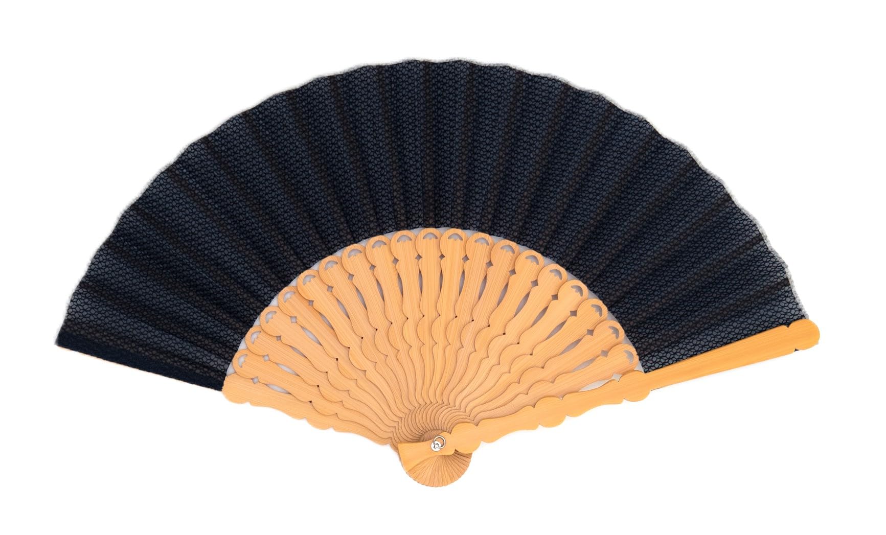 

Shoroku Summer Kokeshi Day Handcrafted Item [Nishikawa Shoten] Fan, Fan, Women s Fan, Mother s Gift, Ladies (Navy)