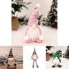 Entzückende Weihnachts-Gnom-Elfen-Dekoration für Zuhause und Tischdisplays