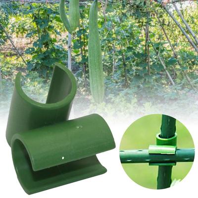 6Pcs Plant Support Trellis Connector Fixed Cross Clip Stake Clips 360 Adjustment Fixed Clamp Gardening Support Accessories