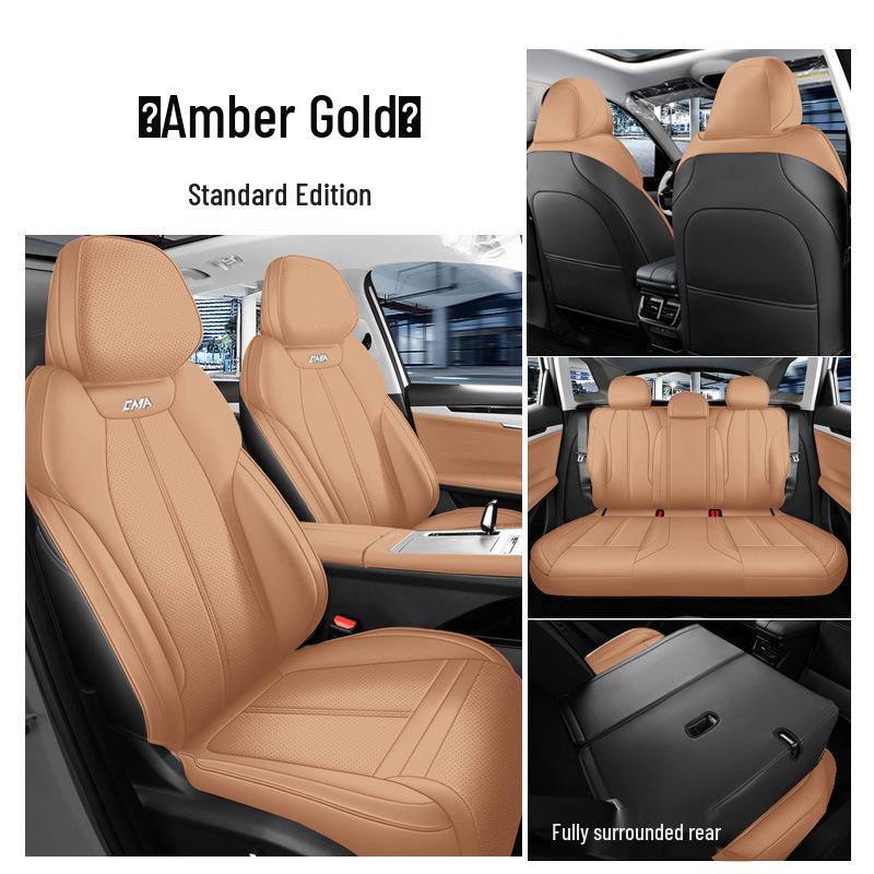 Compatible with 25 Geely Boyue L Seat Cover Models and 24 Seat Cushion Models, Fully Enclosed for All Seasons.