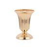 Desktop Metal Trumpets Centerpieces Vase Gold Flowers Vase Welcome Area Road Guide