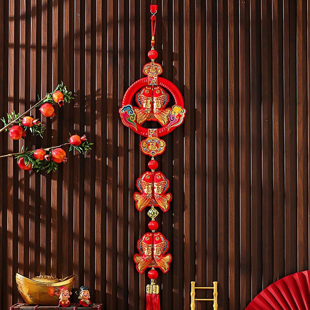Lucky Chinese New Year Ornaments Hanging Spring Festival Decorations  Home