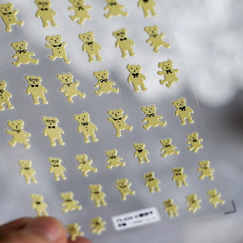 1ks 3D samolepky na nehty jaro léto přírodní květ listy simulace sušená květina vážka nášivka na nehty vodní sklíčka dekorace