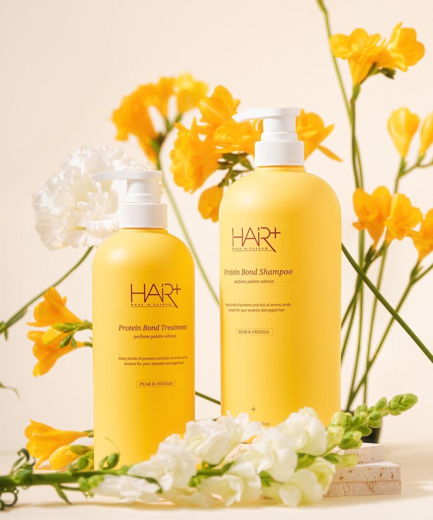 Protein Bond Pear & Freesia Perfume Shampoo 1000ml + Treatment 700ml
