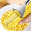 Corn Peeler Stainless Steel Cutter Thresher Kitchen Gadget Corn Stripper Tool for Cob Quick Corn Kernel Removal