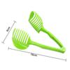 Plastic Tomato Slicer Cutter Stand Multipurpose Round Fruit Tongs Onion Holder Suitable for Lime Juice Lemon Tea