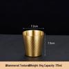 Korean Style Double Wall Hammered Stainless Steel Cup - Insulated & Drop-Resistant for Outdoor Use