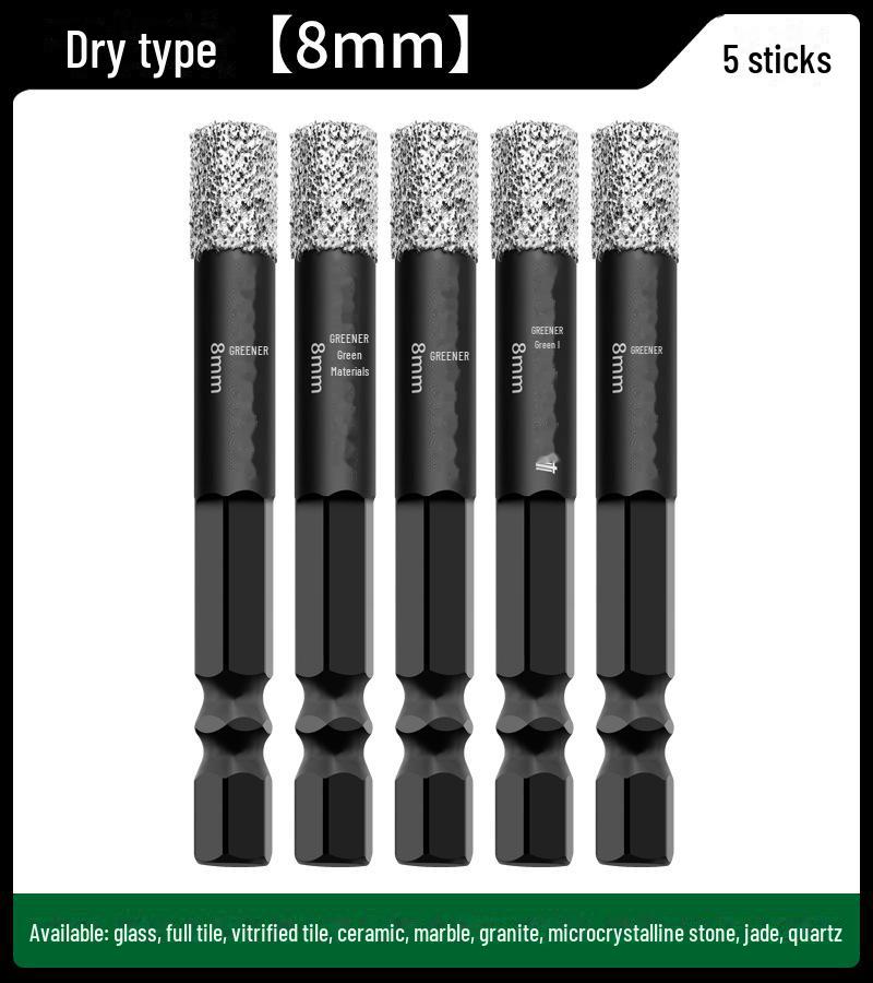 Green Forest Tile Drill Bit for Glass, Marble, and Ceramic