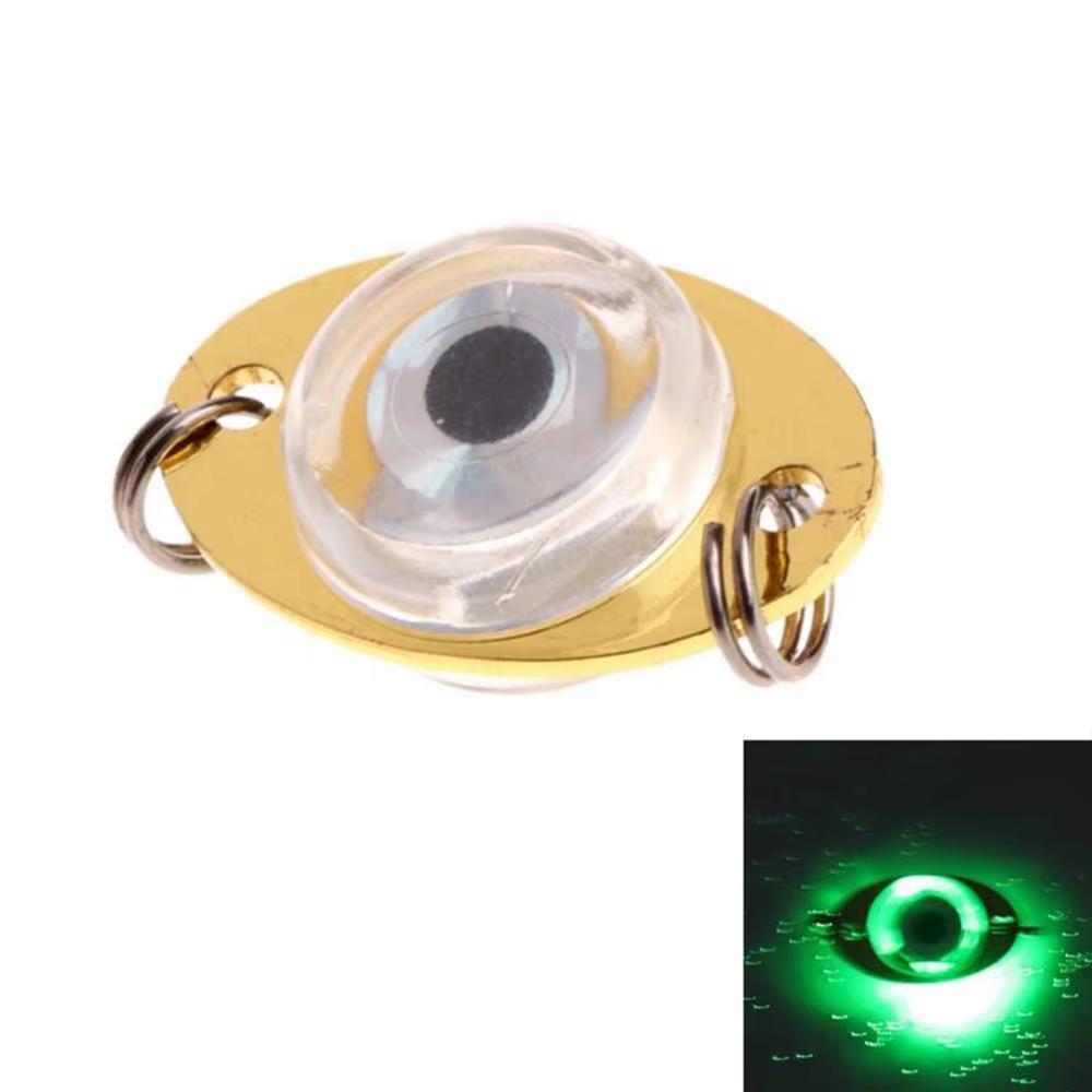 5 Stück/Los LED Fischlampe Mini Angelköder Licht LED Tiefsee Unterwasser Augenform Angeln Tintenfischangeln Köder Leuchtender Köder
