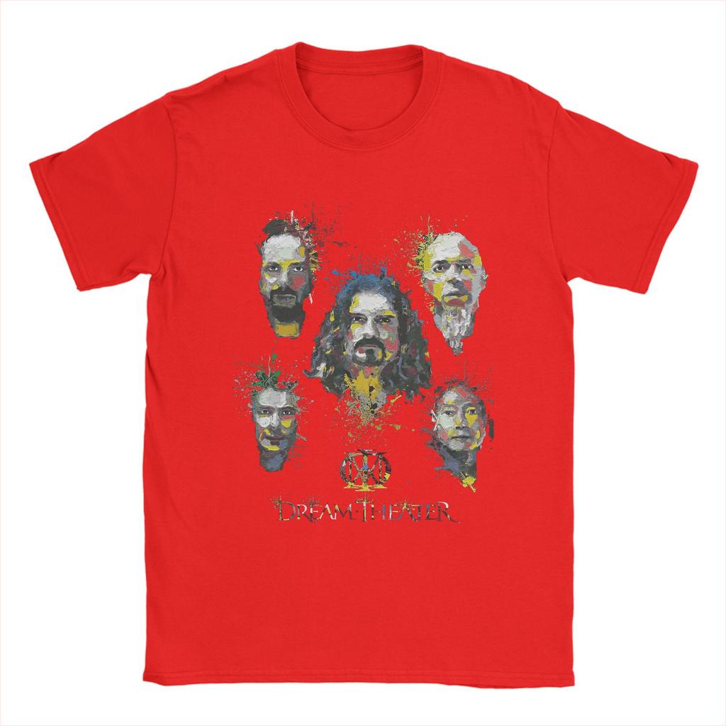 Herren D-Dream Theaters T-Shirts Reine Baumwolle Kleidung Lässige Kurzarm Rundhals T-Shirts Geburtstagsgeschenk T-Shirts
