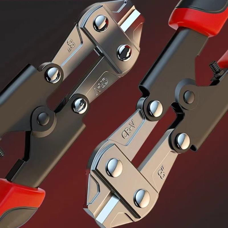 Bolt Cutter Spring Loaded Heavy Duty Wire Cable Cutter Wire Cutter Precisions Cutting Ergonomic Grip For Tight Space