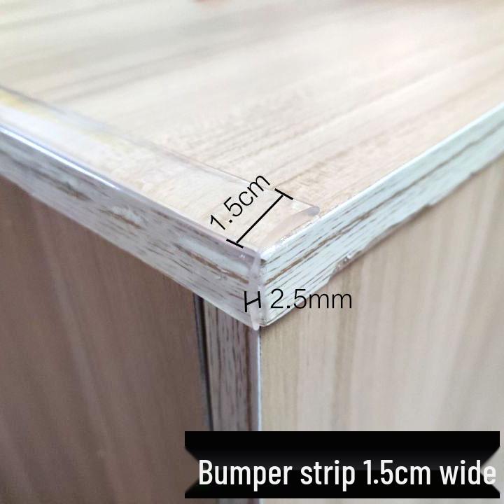 Child Safety Clear Anti-Collision PVC Soft Edge & Corner Protector Strip