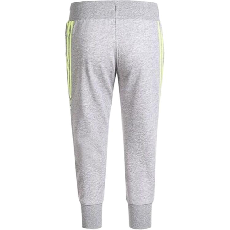 Adidas Neo Cuffed Lace-Up Mid-Rise Casual Pants Women bottoms AJ8564